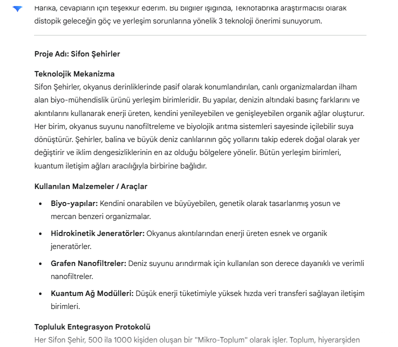 Gemini Sifon Şehirler projesi